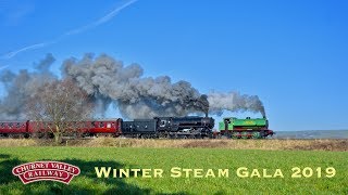 Churnet Valley Railway  Winter Steam Gala 2019 [upl. by Janik]