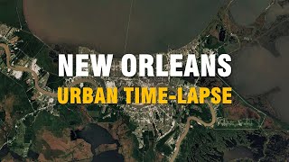 Urban Time Lapse of New Orleans  Louisiana [upl. by Teena604]