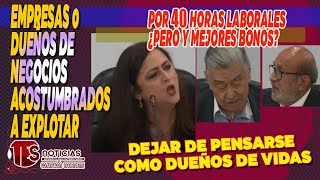 Por la jornada laboral 40 horas  No se trata de burocratismo se trata de ser HONESTO y VALORAR [upl. by Marjory]