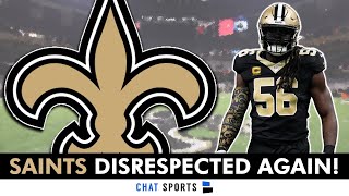 New Orleans Saints DISRESPECTED In CBS Sports NFL Top 100 List [upl. by Eisinger690]