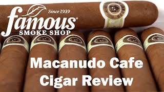 Macanudo Cafe Cigars Review  Famous Smoke Shop [upl. by Woolley]