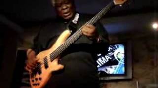 BASS SOLO with vocals Abraham Laboriel a video from Fanuchi Bass Jazz Funk Fusion Latin [upl. by Yrellav]