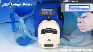 WT6004F Peristaltic Pump Flowrate Calibration [upl. by Repinuj]