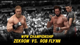 WPW Hour of Power XIII  German Unity Day  Zekrom vs Rob Flynn [upl. by Quenby]