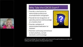 Preparing for CDCES Exam 2024 [upl. by Aneahs]