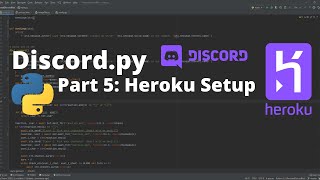 Host your discordpy bot using Heroku for FREE [upl. by Aielam774]