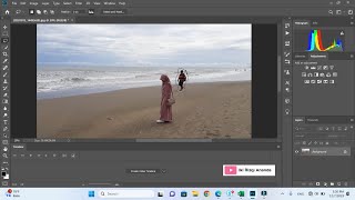 1 Menit  Cara Menghilangkan Objek Di Photoshop [upl. by Elahcar]