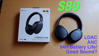 Edifier W830NB 80 ANC Headphones Unboxing and First Impressions  Crazy Specs Decent Sound [upl. by Ecinaej]