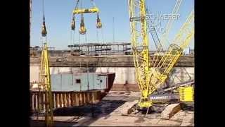 Maersk Ship Building in Denmark Part 1 [upl. by Imnubulo]