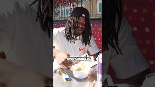 Zoe Osama Makes a Spread on a BUDGET cornerstorebrunch rapper challenge [upl. by Yliak305]