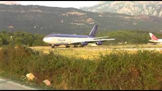 Extremely low start of IL86 Kras Air in Tivat [upl. by Amabil]