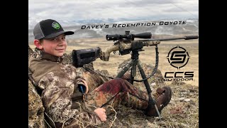 65 Creedmoor at 20 Yards  Daveys Redemption Coyote [upl. by Ellednek]