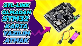 StLink Olmadan STM32 Kartına Direksiyon Yazılımı Atmak Mmos 2014 [upl. by Luhem]