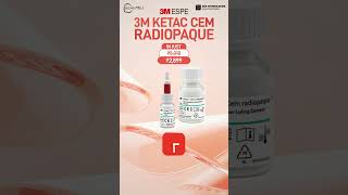 3M Ketac Cem Radiopaque Permanent Glass Ionomer Luting Cement [upl. by Winona]