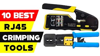 Top 10 Best Rj45 Crimping Tools for 2022  Best Cable Crimper Tool [upl. by Yzzo]