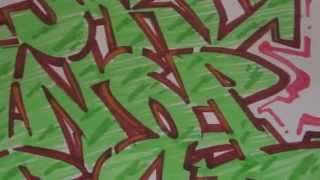 Graffiti Alphabet For Beginners  Graffiti Letters AZ [upl. by Franci755]