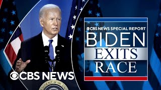 President Biden dropping out of 2024 presidential race  Special Report [upl. by Hepsibah]