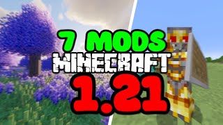 7 MODS para Minecraft 121 JAVA [upl. by Urba]