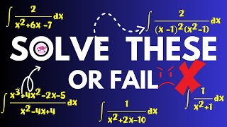 DONT WATCH TRY to Solve FIRST Best Integration Techniques for Quadratics quadratics integration [upl. by Blakelee]