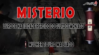 MIR4  Mistério Livro de Habilidade Perdido do Culto Demoníaco  Mulher Touro Malvado [upl. by Iah]