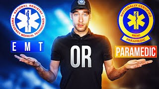 Should You Become an EMT or Paramedic  EMT School VS Paramedic School [upl. by Black]