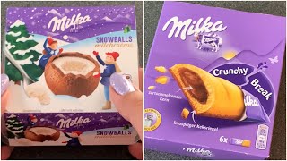 Milka Chocolates  Unboxing  Satisfying Chocolates  ASMR [upl. by Nylle]