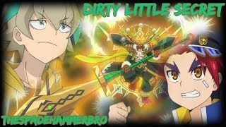 Buddyfight X Amv Slide Kidoku vs Gao Mikado  Dirty Little Secret  Full [upl. by Halian372]