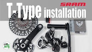 SRAM EAGLE TType Transmission 🔥 INSTALLATION HowTo 🔥Upgrade AXS 1x12 Oval Chainring [upl. by Michaela]