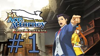 We Are So Back  Ace Attorney Dual Destinies BLIND Case 1 [upl. by Immat]