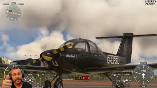 First look at the JustFlight P38 Tomahawk for Microsoft Flight Simulator msfs [upl. by Varien275]