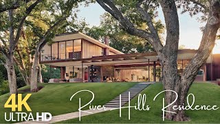 Natural River Hills Residence Facade Design that Blends with Nature [upl. by Voletta]