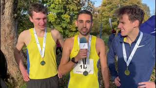 Lindsays National XC Relays Senior Men amp Non Binary Champions  Central AC  Interview [upl. by Enilegnave]