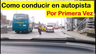 5 consejos para CONDUCIR EN AUTOPISTA [upl. by Novart]