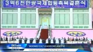 Moonies Cult leader Dies aged 92 [upl. by Bea330]