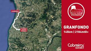 Percurso Granfondo  Granfondo Torres Vedras 2023 [upl. by Faina493]