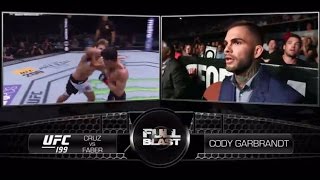 UFC 207 Cody Garbrandt  Full Blast Cruz vs Faber 3 [upl. by Malloy]