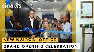 Sinapis Nairobi Office Grand Opening at Rainbow Tower in Westlands [upl. by Tiffi]