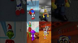 Roblox Funny Jumpscares 2 Incredibox Sprunki digitalcircus insideout2 sonic mario pomni joy [upl. by Avehsile584]