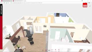 Roomle Tutorial  Grundriss planen Teil 1 [upl. by Dorreg]