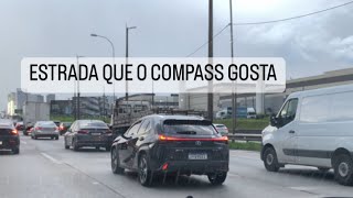 Na estrada Jeep Compass Longitude T350 2022 l Teste de Longa Duração [upl. by Oiralednac]