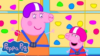 Peppa and Mummy Pig’s Rock Climbing Race 🧗‍♀️  Peppa Pig Tales [upl. by Yllier]