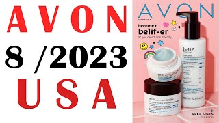 CATALOG AVON CAMPAIGN 8  2023 USA [upl. by Amice]