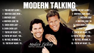 Modern Talking Top Of The Music Hits 2024 Most Popular Hits Playlist [upl. by Gillie944]