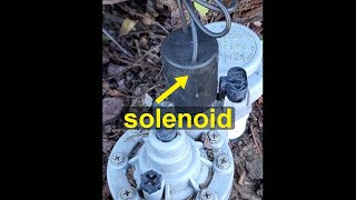 Replacing sprinkler valve solenoids for Irritrol Richdel Lawn Genie Shorts [upl. by Shelah]