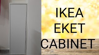 IKEA EKET Cabinet assembly [upl. by Kall647]