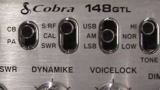 Cobra 148 GTL  CB Video Review [upl. by Aleibarg]