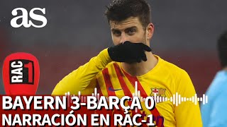 La narración de Rac1 del desastre del Barcelona en Champions  Diario As [upl. by Ehling]