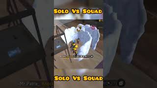 Solo vs Squard By Patrixforyou foryoubage freefirehighlight freefire brandedff [upl. by Ellerud]