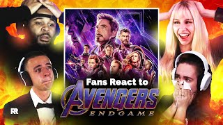 They finally LOST IT FIRST TIME watching Avengers Endgame 2019 Reaction Mashup [upl. by Jodoin]