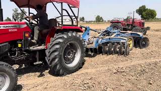 Massey 9500 tractor testing [upl. by Cloutman]